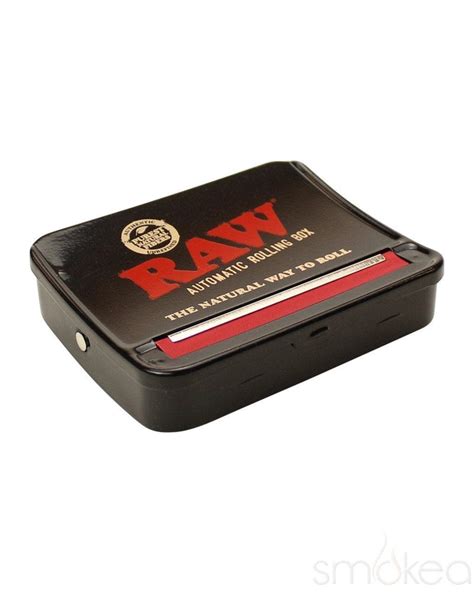 metal cigarette rolling box|raw automatic rolling box 79mm.